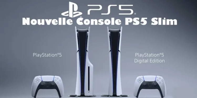 Nouvelle PS5 avec disque amovible